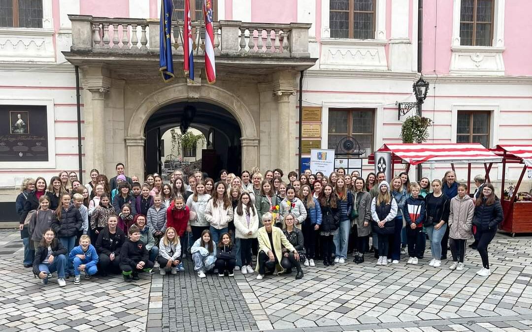 Europski dan jezika na Franjevačkom trgu u Varaždinu