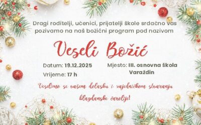 Pozivnica na Božićni program