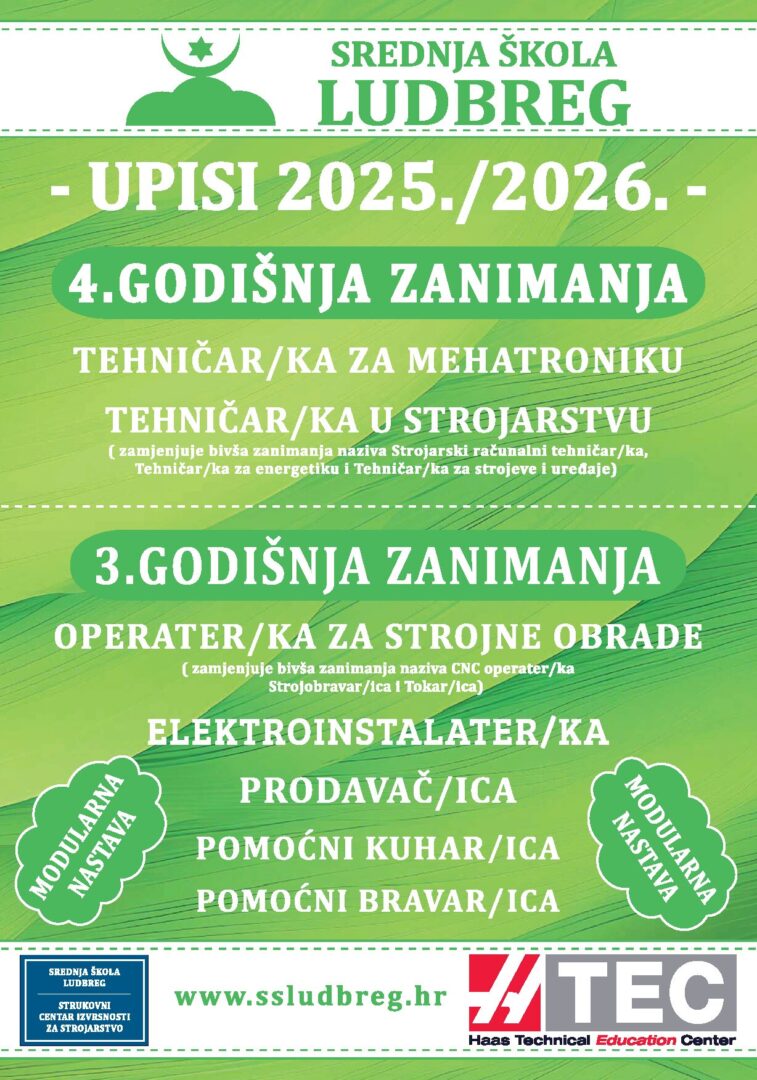 PLAKAT ZA UPISE A3 2025 - 2026 za web