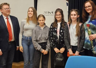 Sudjelovanje u programu svečane akademije povodom 80. obljetnice oslobođenja grada Varaždina od fašizma