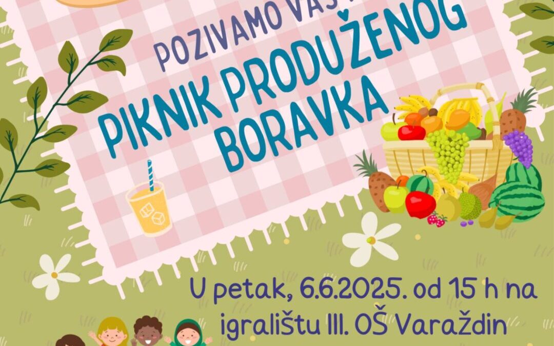 Pozivnica na Piknik produženog boravka