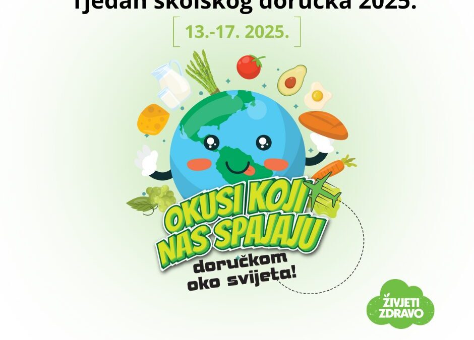 Tjedan školskog doručka i Svjetski dan kuhara