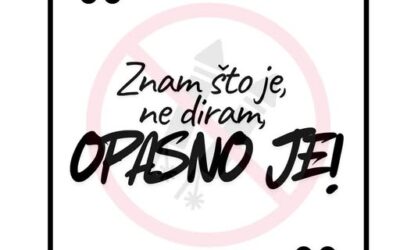 Edukacija „Znam što je, NE DIRAM, opasno je!“ za učenike 5. i 6. razreda