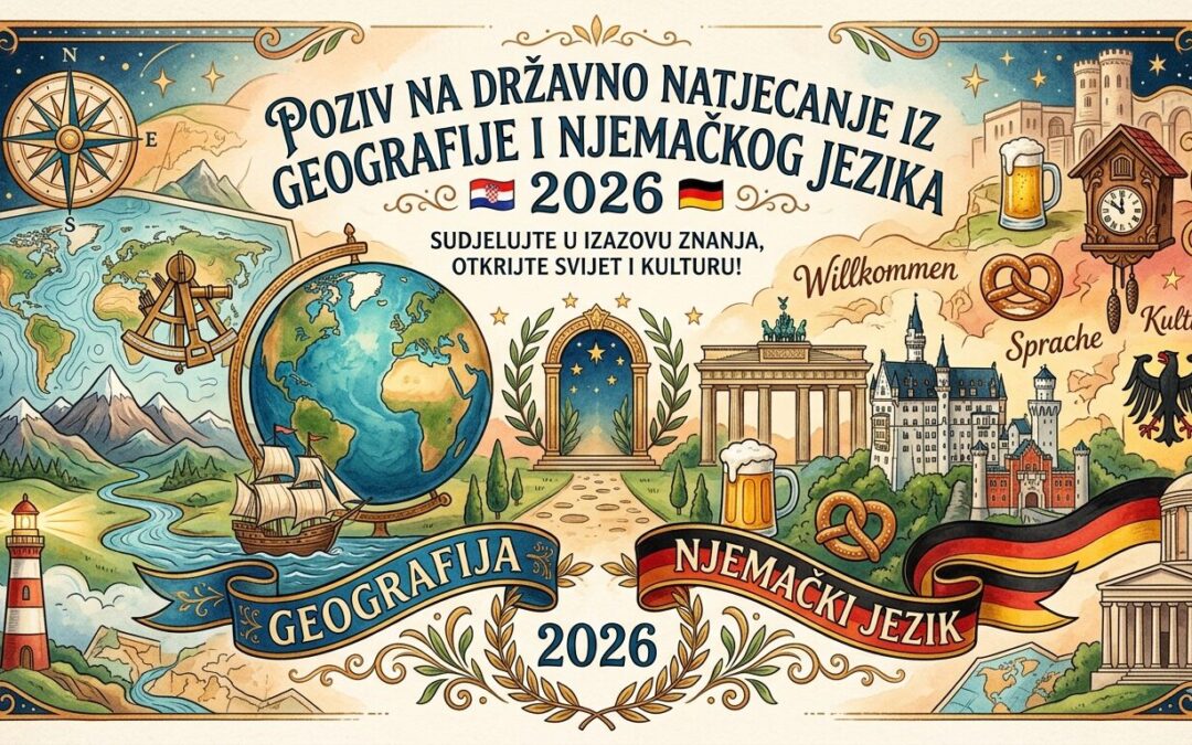 Veliki uspjeh naše učenice – Eva Vugrinec pozvana na dva državna natjecanja