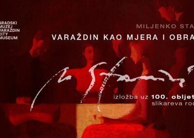 Prvašići u posjetu izložbi slika u povodu 100. godišnjice rođenja Miljenka Stančića