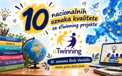 Izvrsni rezultati naših učiteljica i učenika u međunarodnim eTwinning projektima