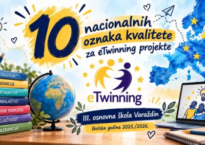 Izvrsni rezultati naših učiteljica i učenika u međunarodnim eTwinning projektima