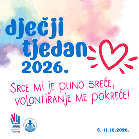 Dječji tjedan u znaku volontiranja